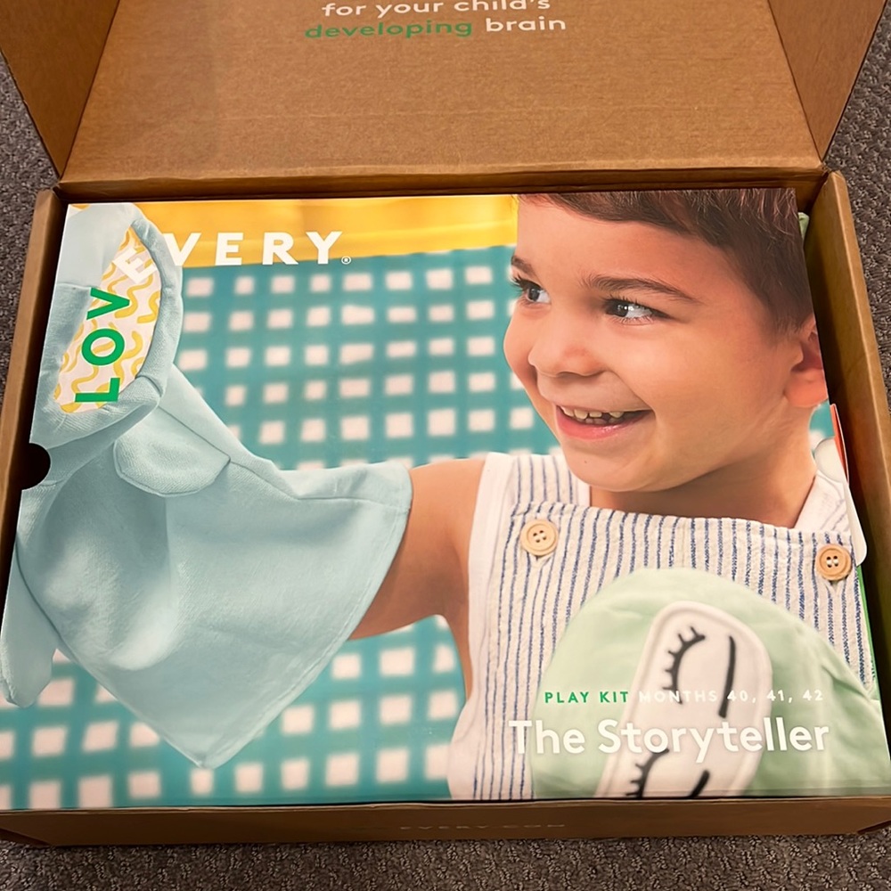 Lovevery The Storyteller Kit (Months 40, 41, 42) NIB